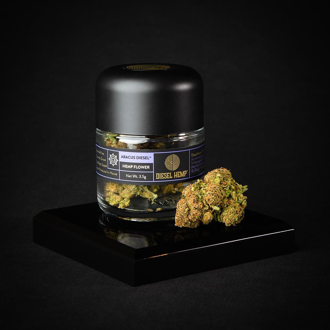 Abacus Diesel CBD Flower 3.5g Jar