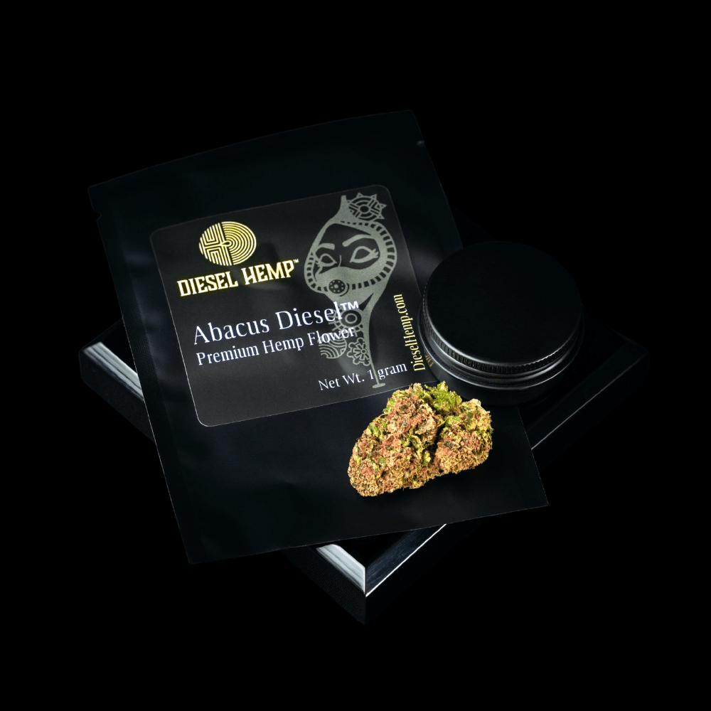 Abacus Diesel CBD Flower 1 g tin