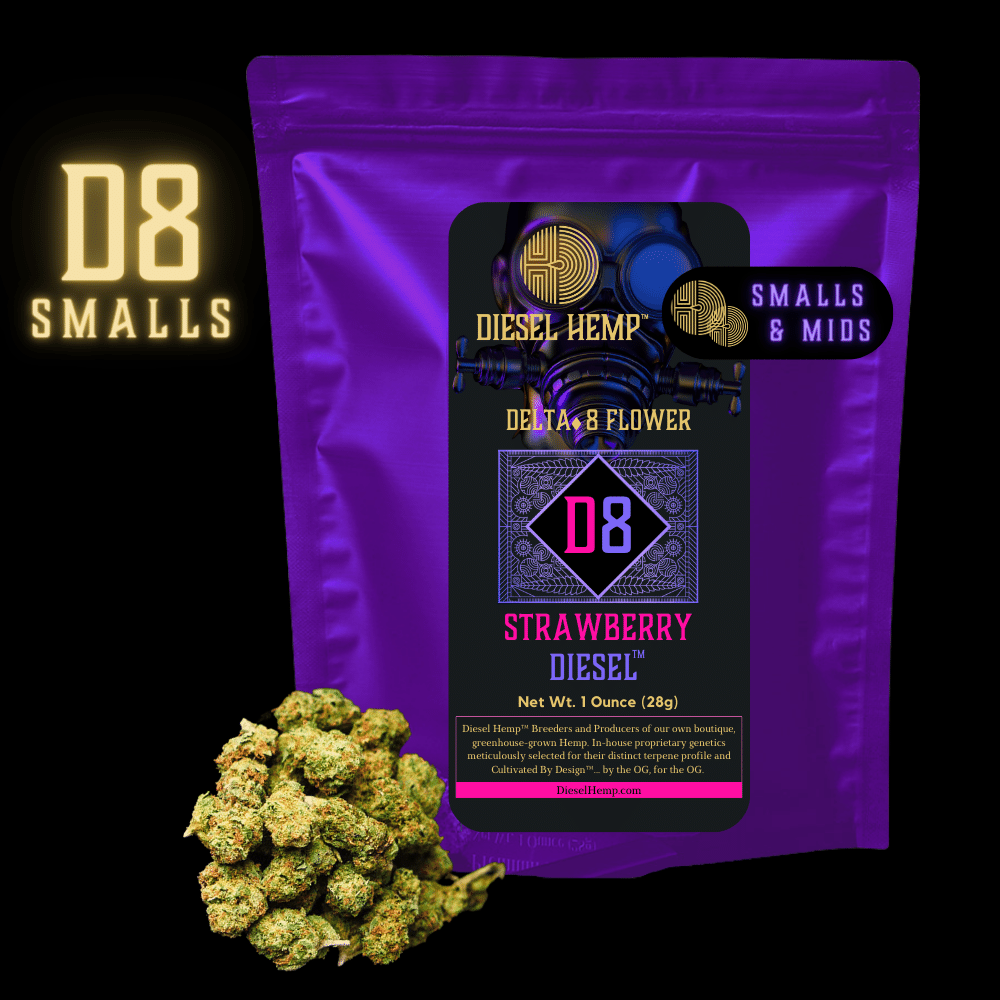 strawberry-diesel-d8-1-ounce-smalls-mids