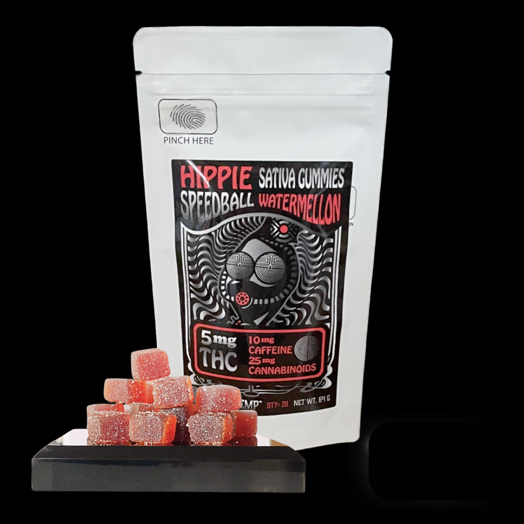 Hippie Speedball Sativa Gummies (THC)