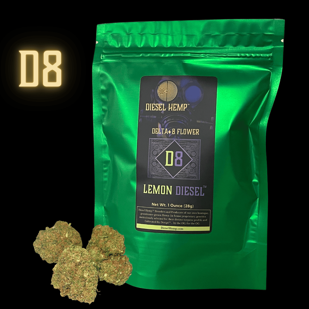 D8 - Lemon Diesel Delta 8 Flower